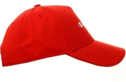 Champion Red Script Logo Organic Cotton Cap -Jack & Jones Store 25714 2