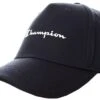 Champion Navy Script Logo Organic Cotton Cap