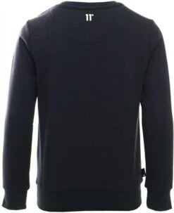 11 Degrees Navy Junior Core Sweatshirt Small Logo -Jack & Jones Store 25894 3