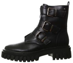 Redz Black Buckle Zip Up Boot -Jack & Jones Store 25923 2