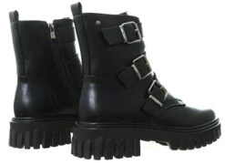 Redz Black Buckle Zip Up Boot -Jack & Jones Store 25923 3