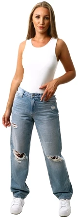 Calvin Klein Denim Light 90's Straight Jeans 3 Calvin Klein Denim Light 90's Straight Jeans - Image 3