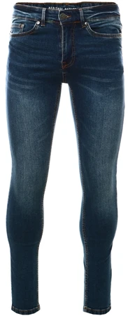 Dv8 Blue Denim Faded Skinny Jean