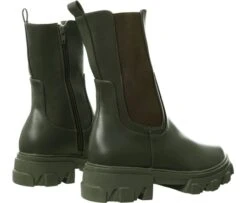 No Doubt Khaki Pu Chelsea Zip Boot -Jack & Jones Store 25995 3