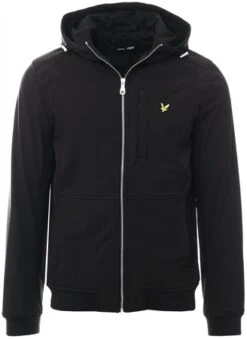 Lyle & Scott Jet Black Softshell Jacket