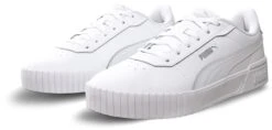 Puma White - Silver Carina 2.0 Sneakers