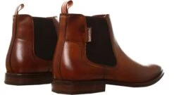 Base London Washed Tan Sikes Leather Chelsea Boot -Jack & Jones Store 26146 3