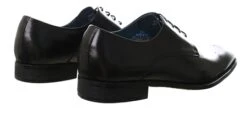 Paolo Vandini Black Eton Leather Lace Up Shoes -Jack & Jones Store 26195 3