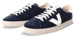 Victoria Marino Blue Berlin Lace Up Trainers