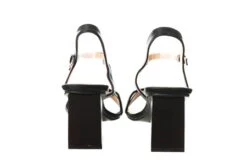 No Doubt Black Barely There Strap Heel -Jack & Jones Store 26225 2