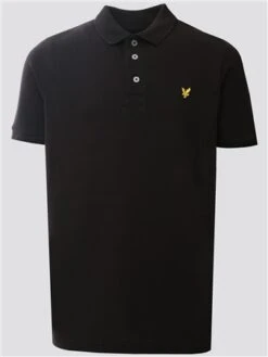 Lyle & Scott True Black Junior Classic Polo Shirt