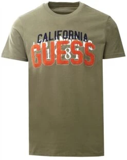 Guess Bamboo Stick Branded T-Shirt