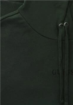Guess Jungle Green Front Logo Hoody -Jack & Jones Store 26272 2