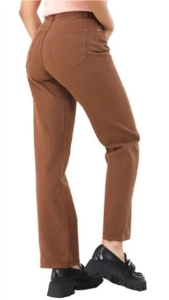 Brave Soul Pale Brown Straight Leg Denim Jeans -Jack & Jones Store 26277 3