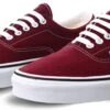 Vans Burgundy Customs Port Royale Era Wide Fit