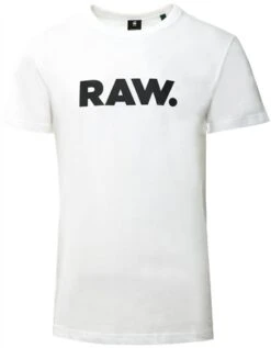 Gstar White Holorn T-Shirt