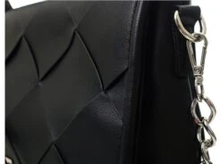 Marco Tozz Black Woven Cross Body Bag -Jack & Jones Store 26339 2