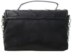 Marco Tozz Black Woven Cross Body Bag -Jack & Jones Store 26339 3