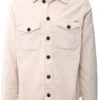 Jack & Jones White / Moonbeam Corduroy Overshirt