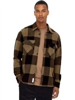 Only & Sons Black / Partridge Regular Fit Shirt Collar Shirt -Jack & Jones Store 26392 3