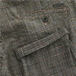 Jack & Jones Brown / Brown Patina Marco Connor Akm Checked Chinos -Jack & Jones Store 26399 2