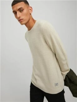 Jack & Jones Moonbeam Coono Knit Crew Neck -Jack & Jones Store 26514 3