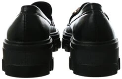 No Doubt Black Loafer With Gold Buckle -Jack & Jones Store 26547 2