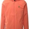 Lyle & Scott Victory Orange Zip Through Hooded Jacket