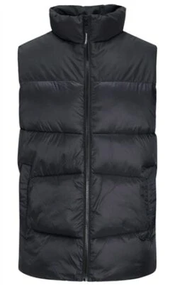 Jack & Jones Black Chili High Neck Gilet