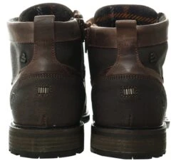 Bull Boxer Brown Leather Lace Up Boots -Jack & Jones Store 26586 2