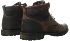 Bull Boxer Brown Leather Lace Up Boots -Jack & Jones Store 26586 3