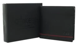 Dice Black Taylor Leather Wallet In A Box