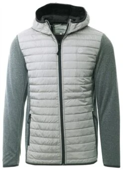 Jack & Jones Gray / Ghost Gray Light Quilted Jacket