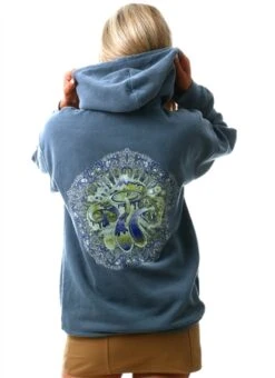 Missi London Grey Acid Oversized Printed Hood -Jack & Jones Store 26650 3