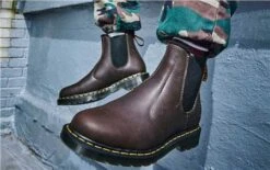 Dr. Martens Dr Martens Dark Brown Valor Wp 2976 Warmwair Leather Chelsea Boots -Jack & Jones Store 26701 3