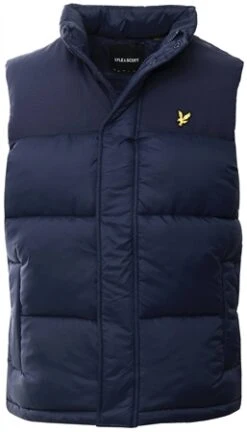 Lyle & Scott Dark Navy Wadded Gilet