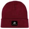 Oi Burgundy Thermal Beanie
