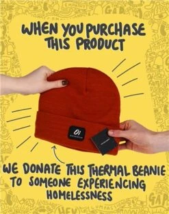 Oi Burgundy Thermal Beanie -Jack & Jones Store 26712 3