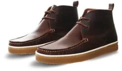 Nicholas Deakins Tan Tumbled Leather Botin Boot