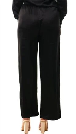 Only Black / Black Victoria Satin Trousers -Jack & Jones Store 26757 3