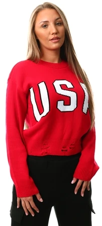 Vivichi Red U.S.A Jumper