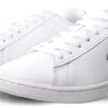 Lacoste White Carnaby Bl Leather Trainers