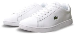 Lacoste White Carnaby Bl Leather Trainers