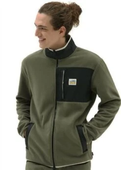 Vans Black / Green Mt. Full Zip -Jack & Jones Store 26805 3