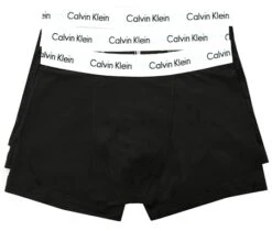 Calvin Klein Black 3 Pack Boxer Briefs - Modern Cotton