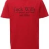 Jack Wills Tango Red Junior Script Printed T-Shirt