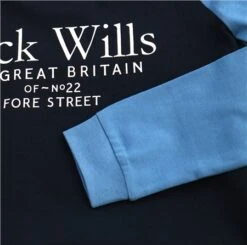 Jack Wills Navy Blazer Junior Raglan Long Sleeve T-Shirt -Jack & Jones Store 26936 2