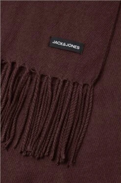Jack & Jones Red / Port Royale Woven Scarf -Jack & Jones Store 26945 3
