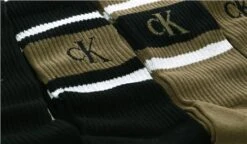 Calvin Klein Olive Combo 4 Pack Crew Socks Gift Set -Jack & Jones Store 27072 2