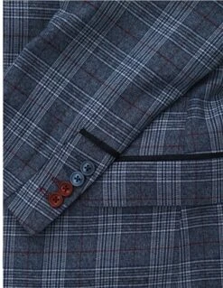 Fratelli Navy Check Blazer -Jack & Jones Store 27152 2